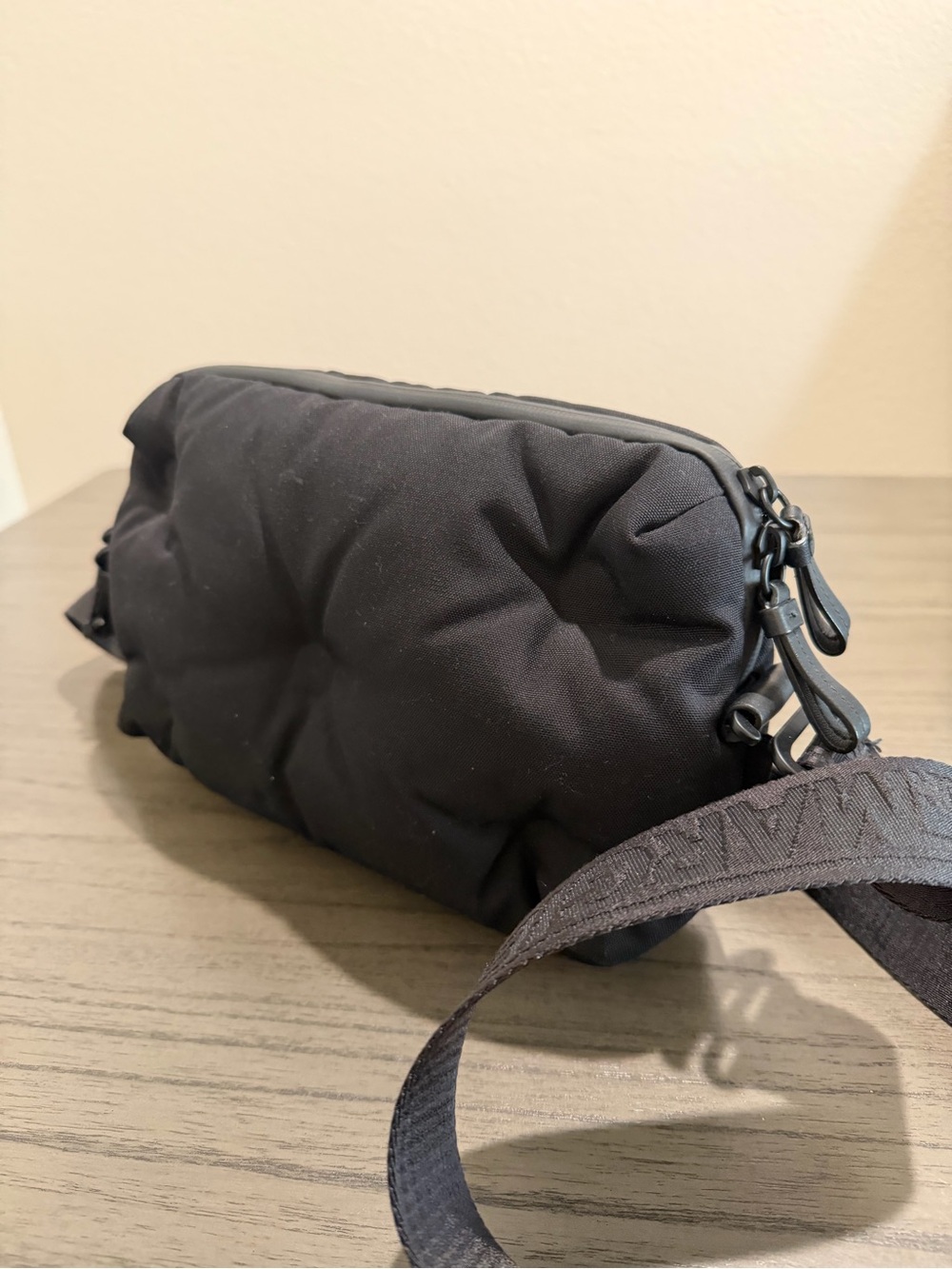 MAISON MARGIELA Black Quilted Crossbody Bag - Picture 5 of 9